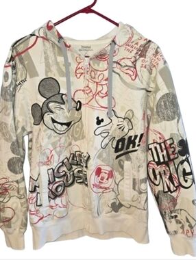 Disney Mickey Mouse Graffiti Zip Up Hoodie *unisex*